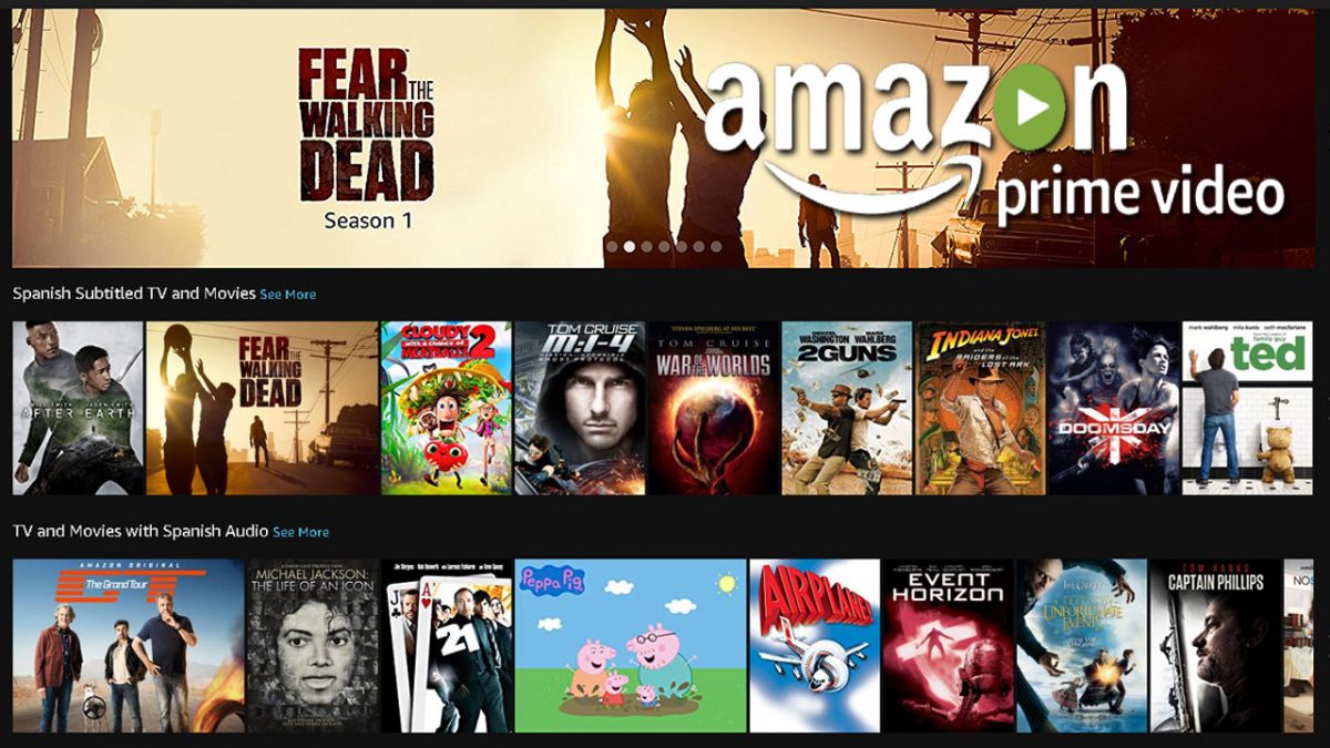 AMAZON PrimeVídeo: La televisión alternativa más barata cómo Netflix