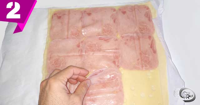 rollito de hojaldre al horno fácil y rápido
