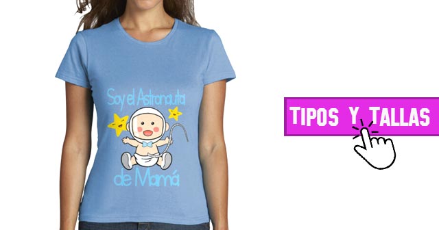 t-shirt diseño original para mujer embarazada