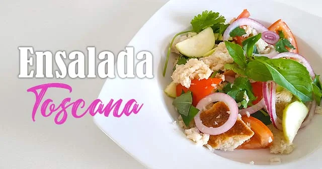 ENSALADA FRESCA DE VERANO SIN LECHUGA Receta italiana