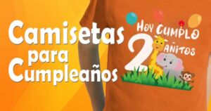 Lee más sobre el artículo CAMISETAS NIÑOS 2 AÑOS para la fiesta de cumpleaños con animales
