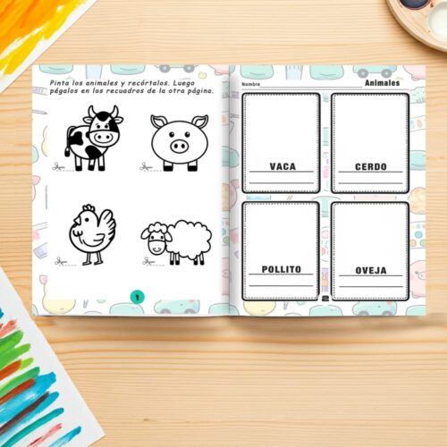 Cuaderno de Motricidad Fina para Niños de 4 a 6 Años - Imagen 6
