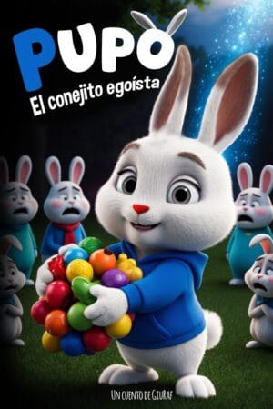 Pupo el Conejito Egoísta: Cuento Infantil para Aprender a Compartir