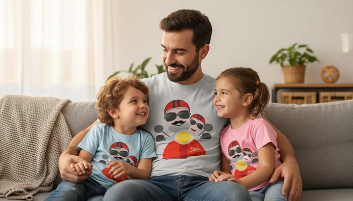 Lee más sobre el artículo Camisetas iguales para papá e hijos | Regalo Día del Padre
