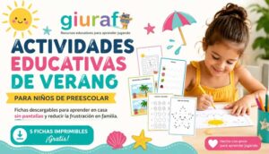 Actividades de verano para niños de preescolar descarga gratis